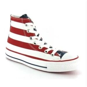 Converse Chuck Taylor All Star Unisex USA American Flag Hi Top Unisex M7.5 /W9.5